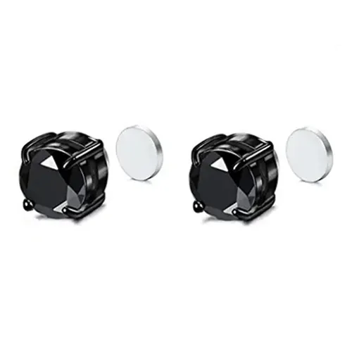 Inkopper Синтетический кубический цирконий Заколка для волос Серьги Унисекс