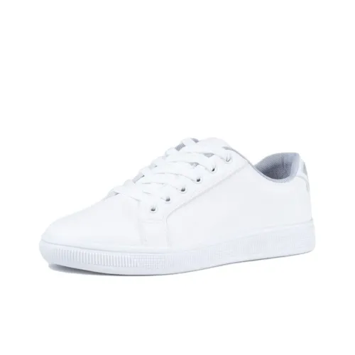 AOKANG Белые Кроссовки для мужчин амортизация устойчивые к истиранию легкие низкий топ кроссовки для скейтбординга мужской белый