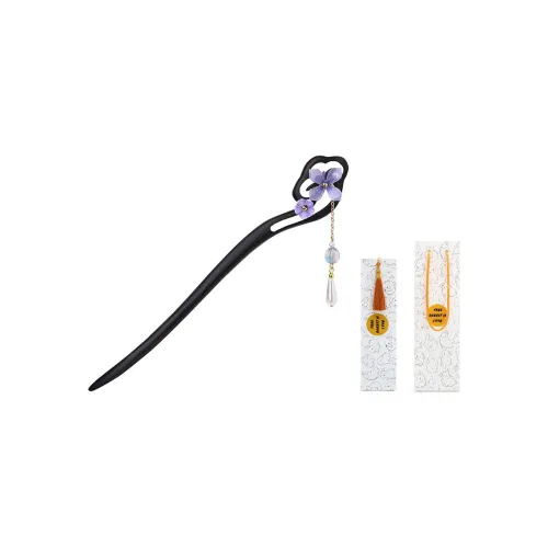 FREE RABBITⅡ Дерево + Оцетная кислота + Оболочка + Искусственный цветной камень Бусины Шпильки для волос Женские