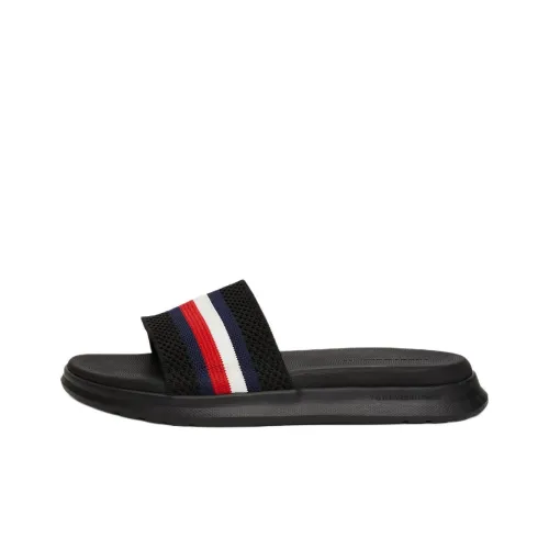 Tommy Hilfiger Слипоны Мужские Черные