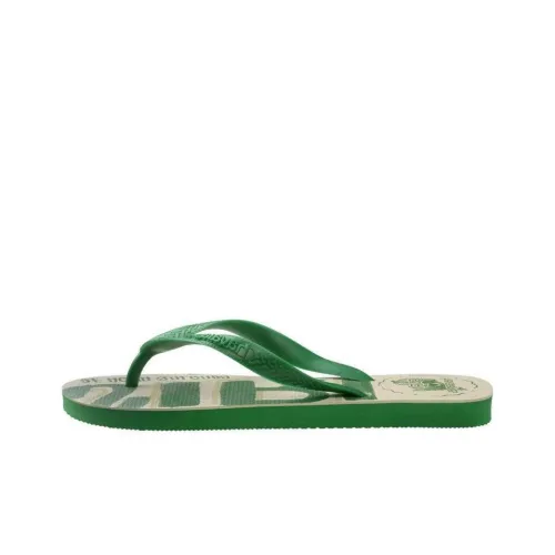 FARM Rio x Havaianas Шлепанцы Женские Зеленый Бежевый