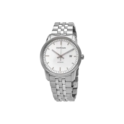 Calvin Klein Автоматические механические часы для мужчин, 42 мм, белый