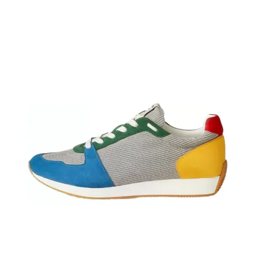 HERMES Escape Casual Низкий Топ Серый Синий Желтый Мужской