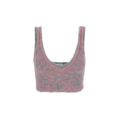 Paco Rabanne Топ на бретелях Женский Розовый