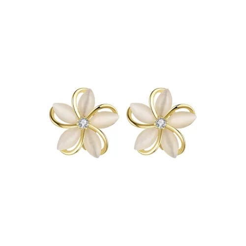 HMZ Сплав Clip ON Серьги "Кошачий глаз" Женские