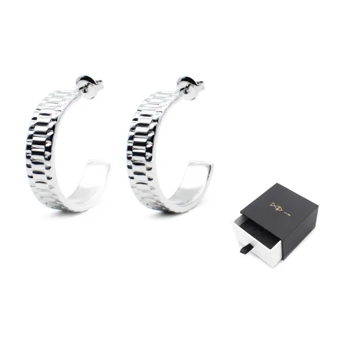 DAP Титановая сталь Clip ON Серьги Серебряные Женские