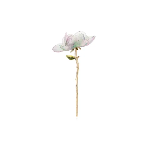 Она's Faux Crystal, Polyester, Copper, Шпильки для волос Женские