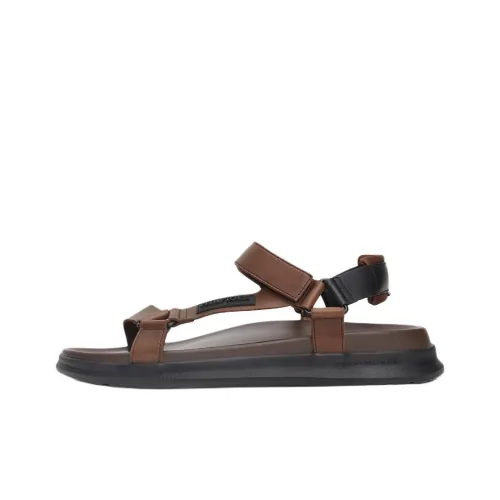 Tommy Hilfiger Пляжные сандалии Мужские Коричневые