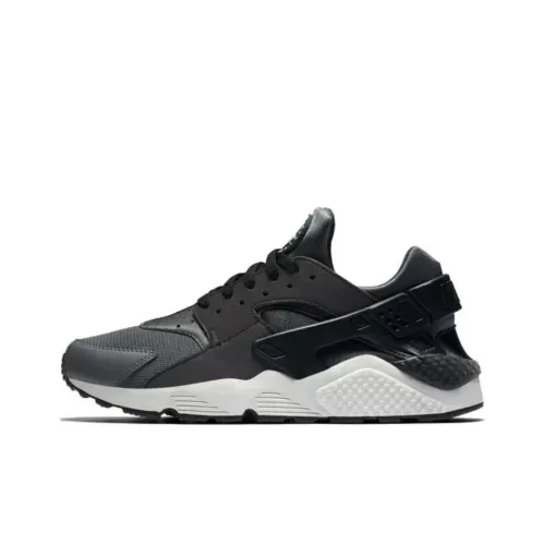 Nike Air Huarache Беговые кроссовки Низкий топ Черный Серый Цвет Мужской