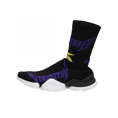 Vetements Кэжуал Высокий Топ Черный Женский