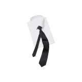 Чёрный галстук + ожерелье-чокер с булавкой [набор]