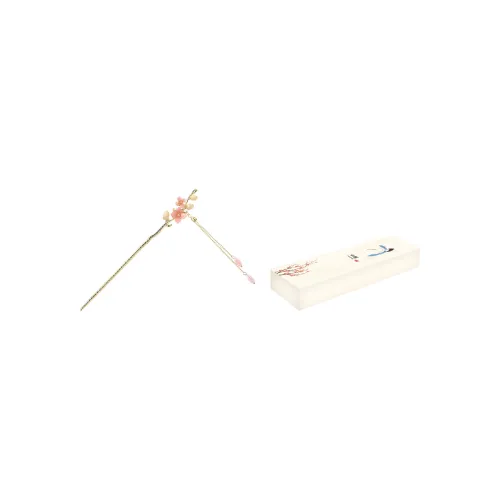 Сплав Золотой Покрытый + Акрил Шпильки для волос Женские