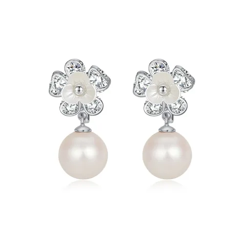 MCK Clip ON Серьги Серебряные Женские