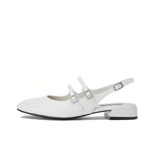 URBAN REVIVO Квадратный каблук MID Низкий каблук Обувь Женские