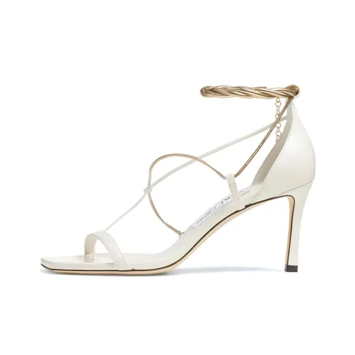 Jimmy Choo Oriana 75 One Ремень Сандалии Женские Белые