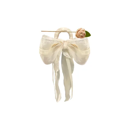 SENDME Сплав, Ткань Шпильки для волос Марля Лента Розовый Заколка Женские