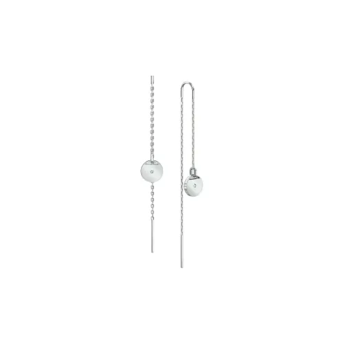 Swarovski Имбирные Серьги-подвески Серебряные Женские