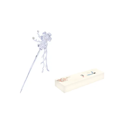 Серебряные покрытые медью шпильки для волос женские