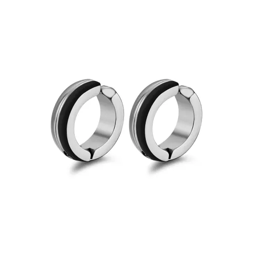 ENFANTIN Титановые стальные серьги Clip ON унисекс