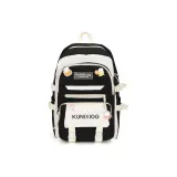 Черный с белым брелоком утки