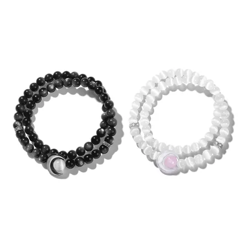 Yab Стекло Кошачий глаз Нефритовые браслеты Унисекс