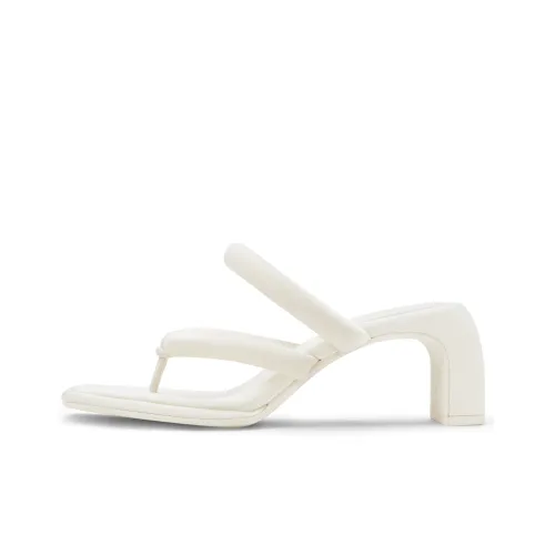 CHARLES KEITH Маленький Ck Слипоны 7,2см Женские Мел Белый Черный Текстурированный Черный Текстурированный