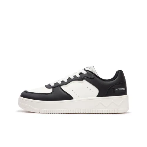 361° Air Force One Slip-on Устойчивый к истиранию Низкий Топ Скейтборд Кроссовки Мужские Белый Черный