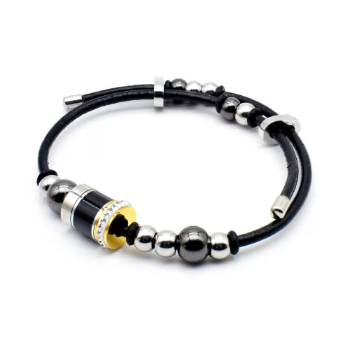 DAP Титановая сталь Кожа Наручные повязки Унисекс