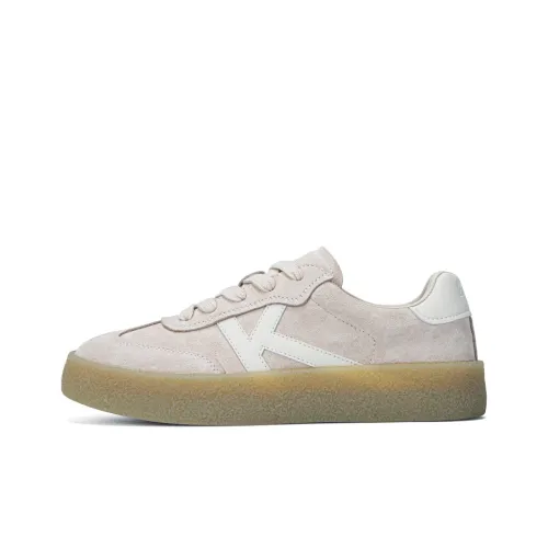 Кроссовки для скейтбординга KAPPA Low Top хаки серого цвета, женские