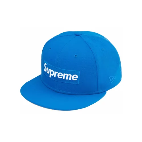 Supreme x New Era x Sharpie Кепки Унисекс Синий
