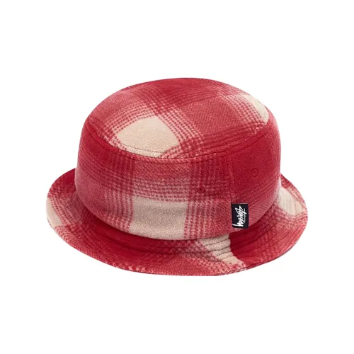 Stussy Полиэстер Панамы Унисекс Красный