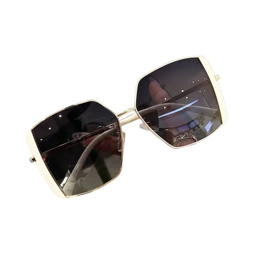 VINEY ПК Металл Квадратные Солнцезащитные очки Женские