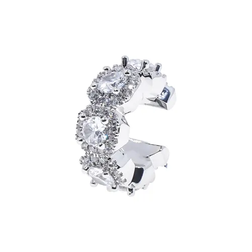 WIC Full Ромб Серьги Без Пирсинга Нижняя Заколка On Серьги Унисекс