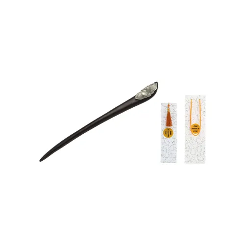 FREE RABBITⅡ Wood + Искусственный камень Шпильки для волос Женские