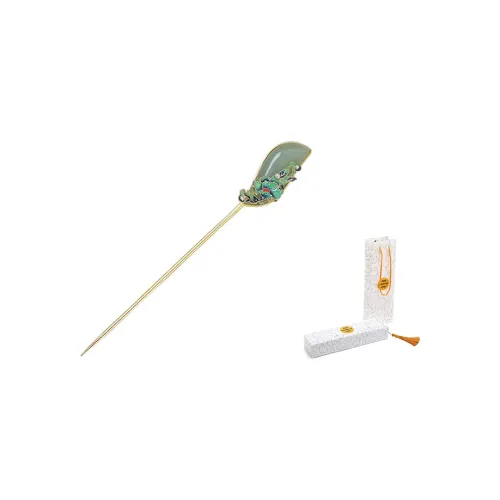 FREE RABBITⅡ Серебряный Покрытый Медный Шпильки для волос Богатый Пион Золотой Женские