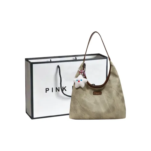 PINK·LAND ПУ (полиуретан) Сумка через плечо Стандартная Женская Зеленый Коричневый Экрю Черный Кофейный Синий