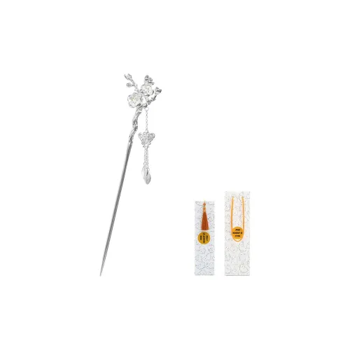 FREE RABBITⅡ Серебряный Покрытый Медные Шпильки для волос Женские