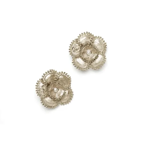 CHANEL Металлические серьги Clip ON для женщин