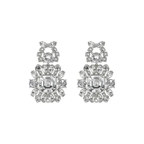 GUCCI Металлические серьги Clip ON, серебряные, женские