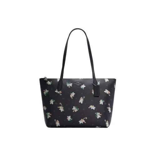 COACH Zip Top Tote Сумка через плечо Женская