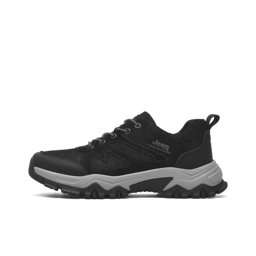 JEEP Износостойкий Дышащий Низкий Верх Альпинистская Походная Обувь Унисекс