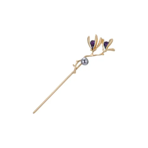 Kelanxi Шпильки для волос из сплава женские золотые