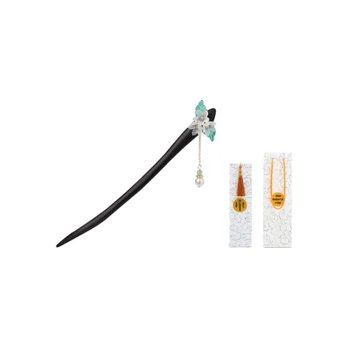 FREE RABBITⅡ Дерево + Оцет ACID + Искусственный Цветной Камень Бусины + Искусственные Пресноводные Бусины Шпильки для волос Женские