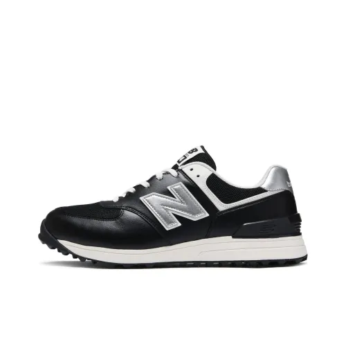 New Balance NB 574 V3 SL N3 Устойчивая к истиранию Низкая Обувь для гольфа Унисекс Черная