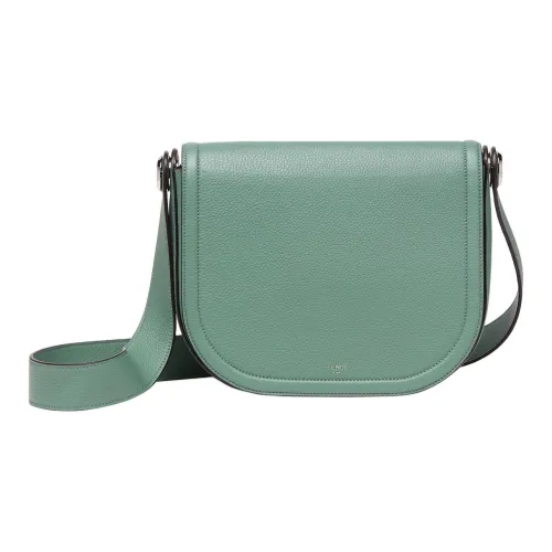 FENDI ROMA Телячья кожа Курьерская сумка Сумка через плечо Мужская Зеленая