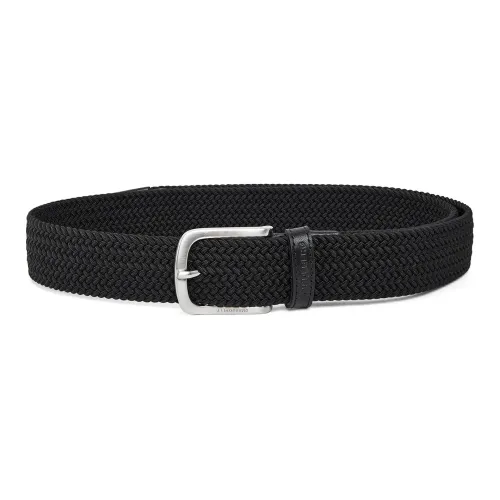 J.Lindeberg Логотип Дизайн Шпилька Ремень Мужской Черный