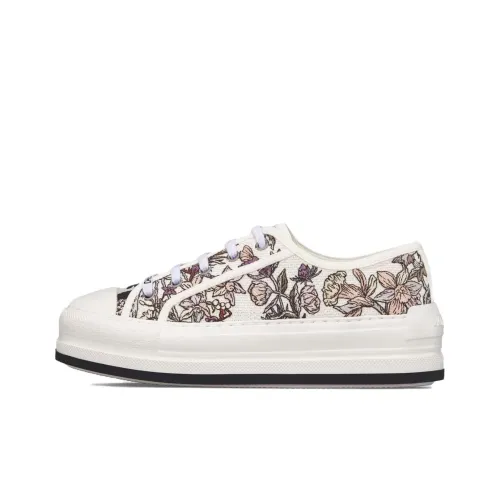 DIOR Низкие кроссовки для скейтбординга Женские Белые