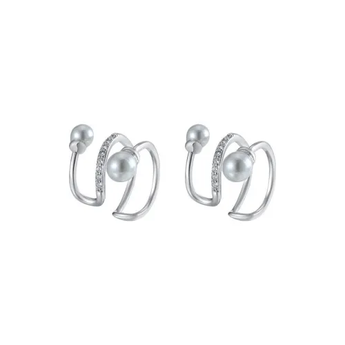 MUSTKOO Сплав Нижняя заколка Серьги On Женские