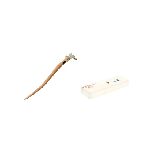 Деревянные+Сплав+Искусственный Драгоценный камень Заколки для волос Женские