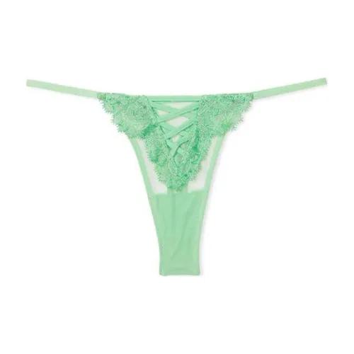 Victoria's Secret DREAM ANGELS Boho Floral Стринг Panty Нижнее белье Женское 1 упаковка Травяной зеленый